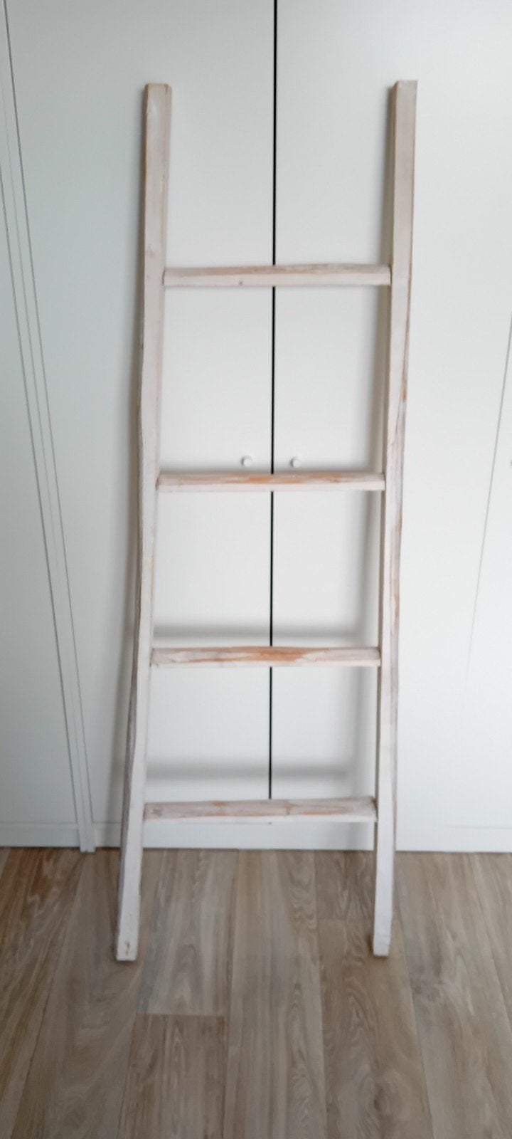 leuke deco ladder met 10 hangpotten, Ophalen