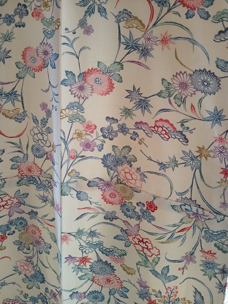 Traditionele Japanse Kimono matsu momiji kiku, Ophalen of Verzenden
