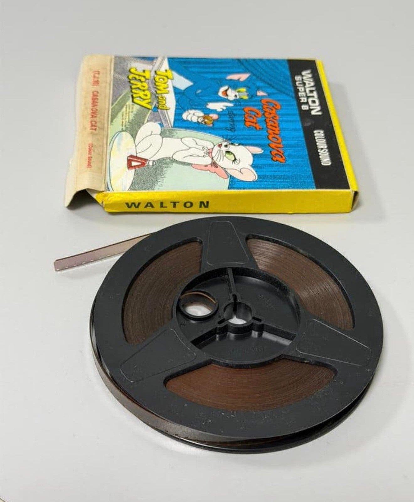 Walton Super 8 Tom and Jerry Casanova Cat compleet 8mm film, Audio, Tv en Foto, P, P, P, Ophalen of Verzenden