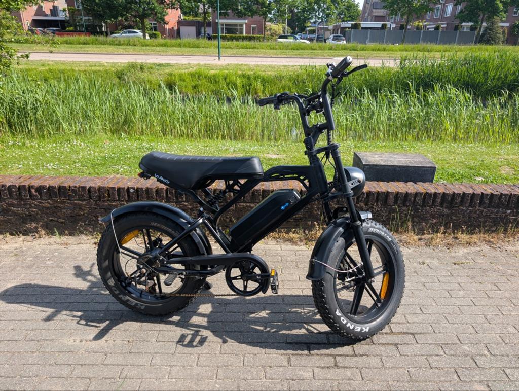 Fatbike V20 E-Father PRO met steuntjes en ART2 slot, Zo goed als nieuw, 59 cm of meer, 30 tot 50 km per accu, Ophalen