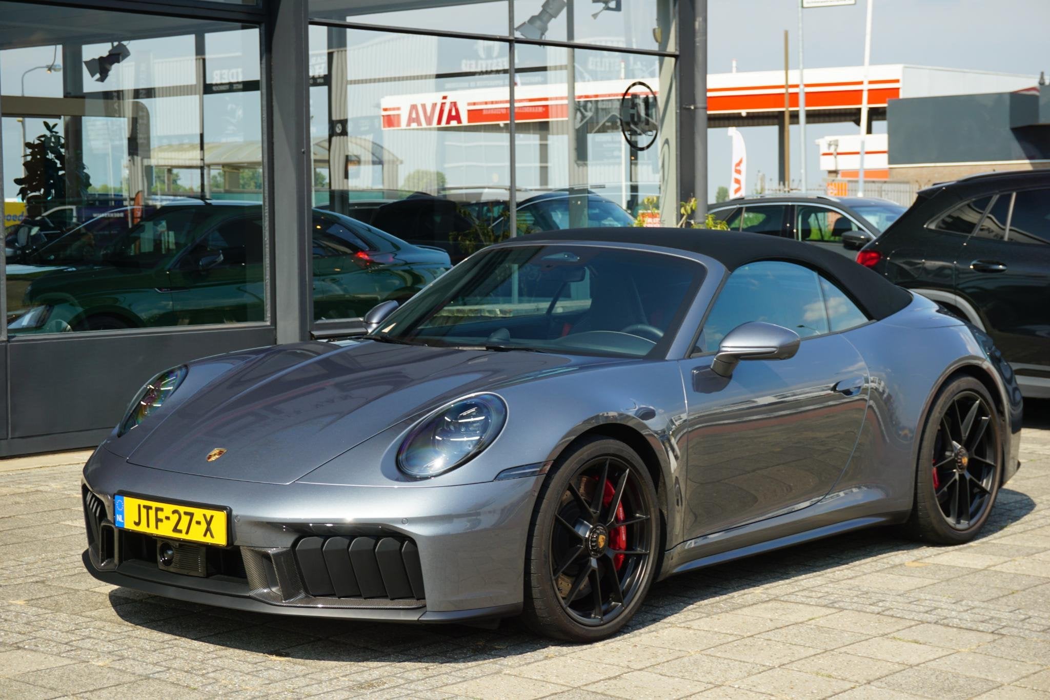 Porsche 911 Cabrio 3.6 T-Hybrid Carrera 4 GTS, Auto's, Automaat, Gebruikt, 1700 kg, 4 stoelen