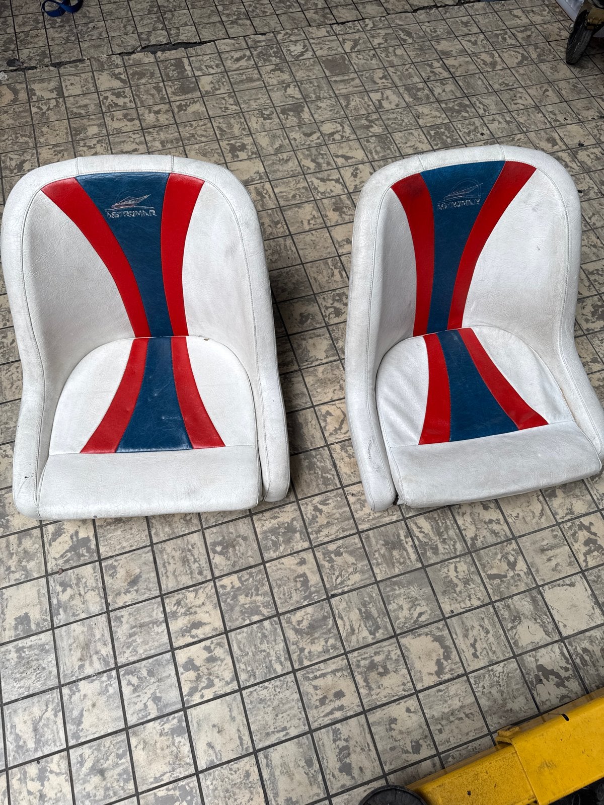 Bootstoelen - Set van 2 astromar, Ophalen, Gebruikt, Interieur en Kussens