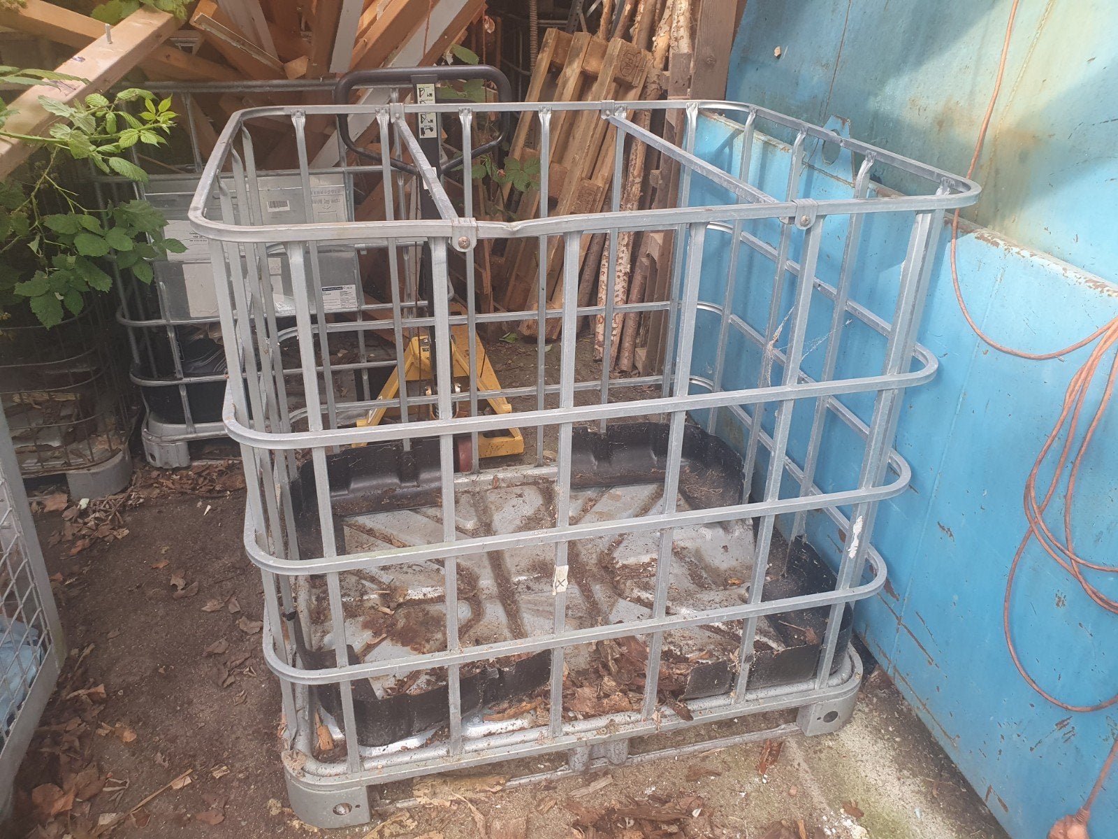 Ibc krat voor haardhout, meerdere beschikbaar, Ophalen, 100 cm of meer, 60 cm of meer, 50 cm of meer
