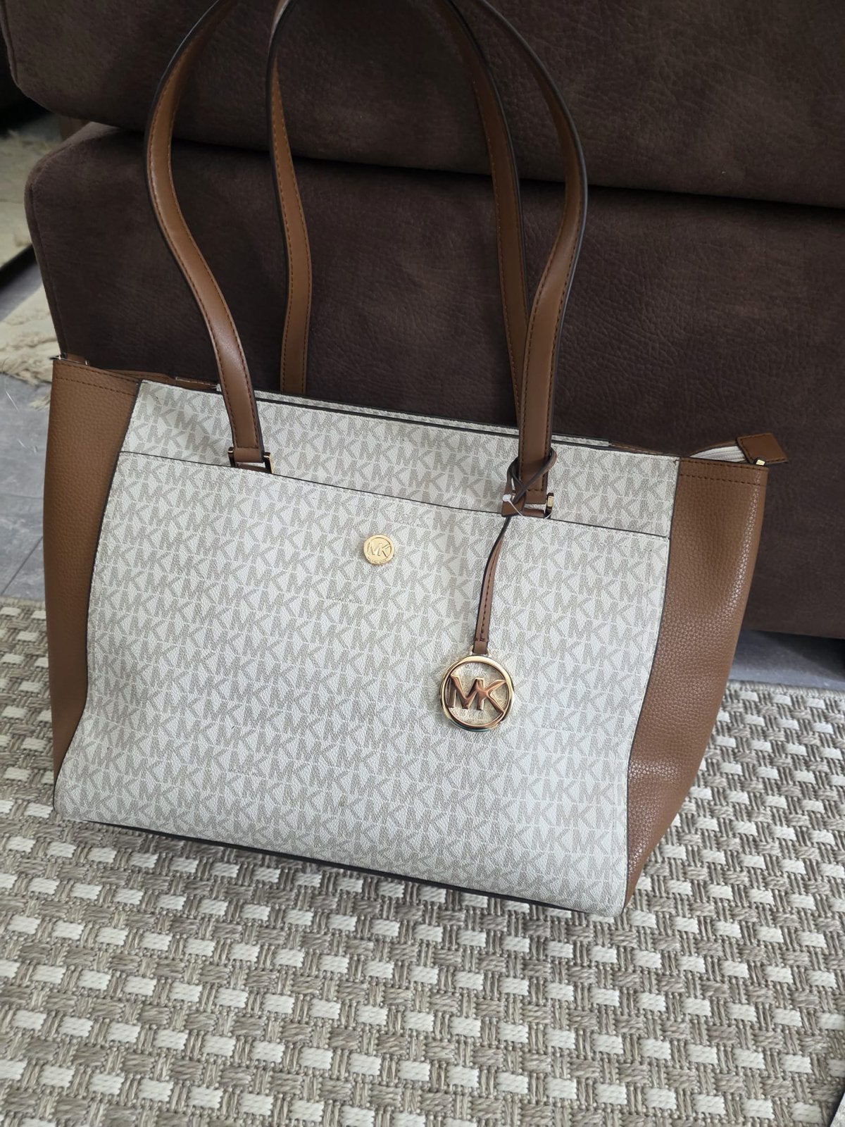 Michael Kors Shopper Tas - Nieuw met label, Sieraden, Tassen en Uiterlijk, Tassen | Damestassen, Ophalen of Verzenden, Nieuw, Wit