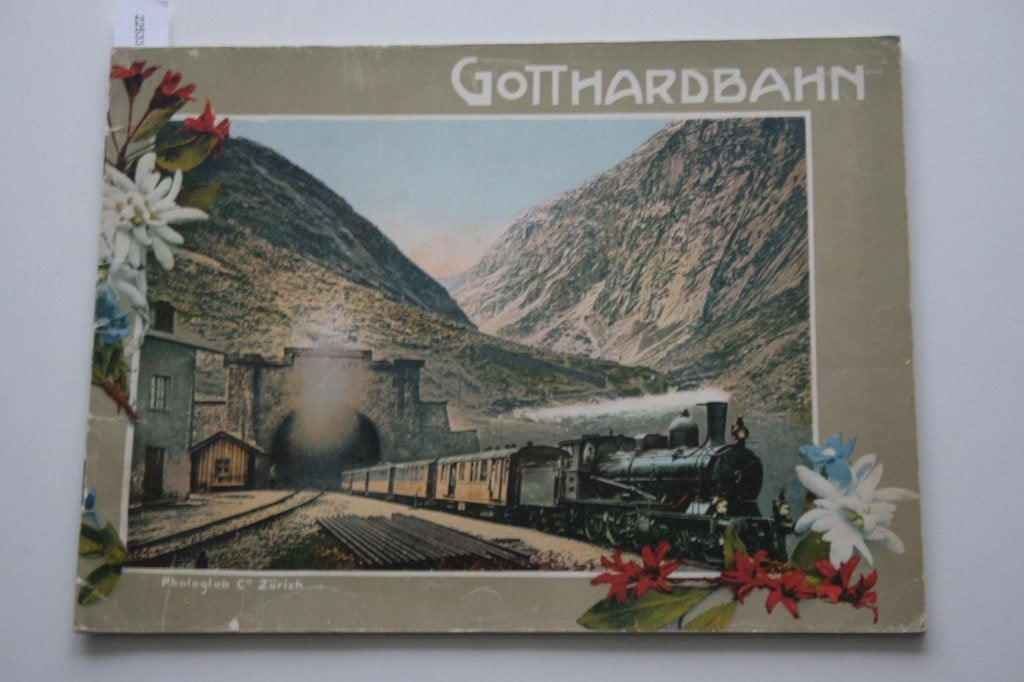 Photoglob: Gotthardbahn (1900), Verzamelen, Ophalen of Verzenden, Gebruikt, Trein, Boek of Tijdschrift