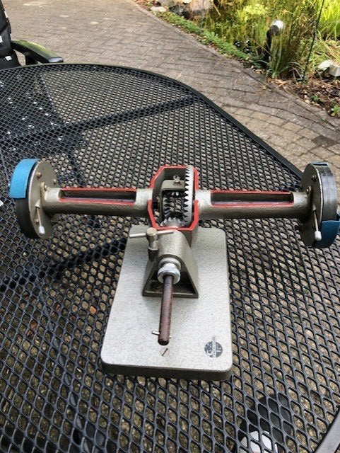Model differentieel met remmen van auto, Ophalen of Verzenden