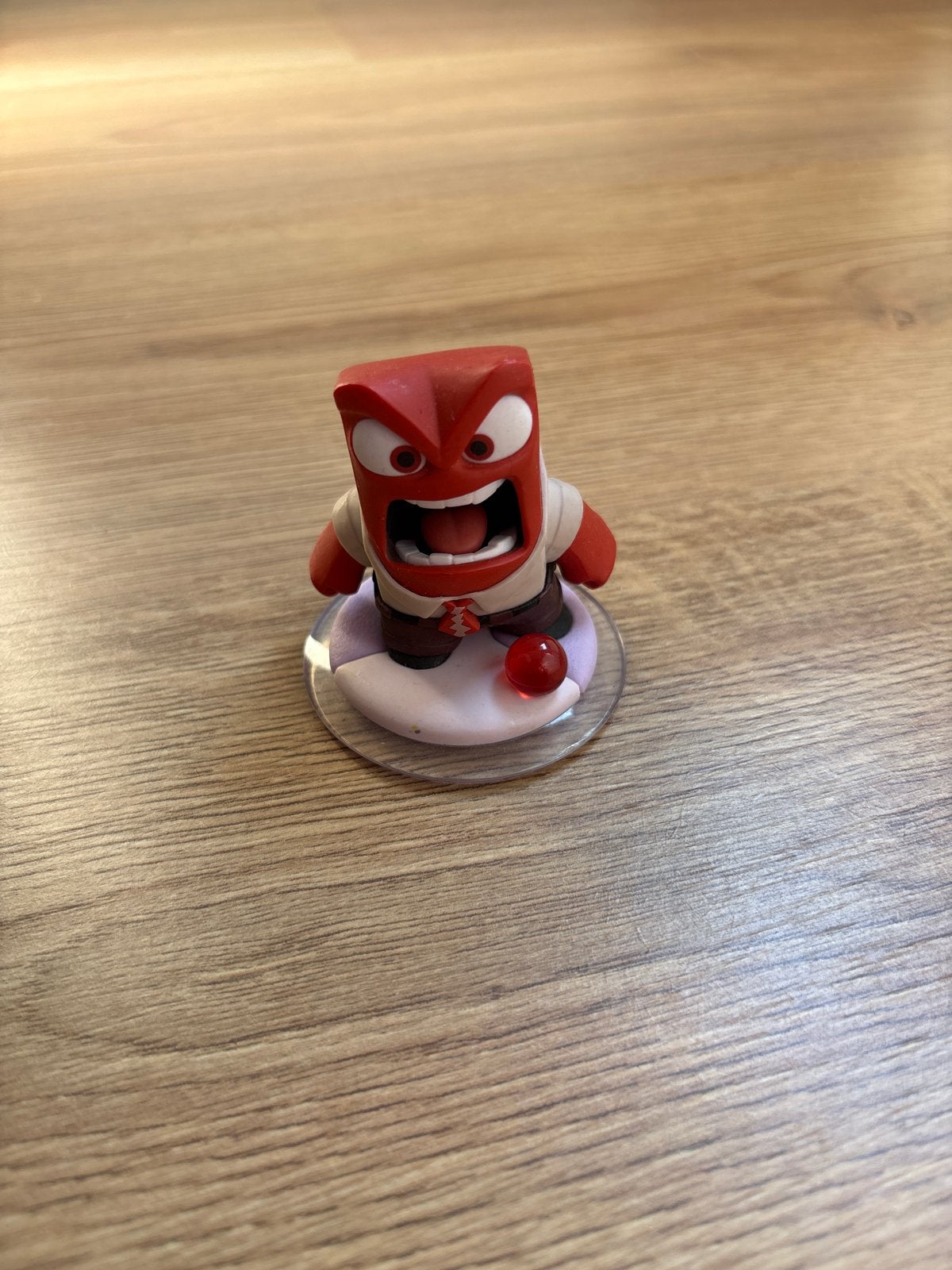 Disney Infinity 3.0 Inside Out Anger Figuur, Verzamelen, Disney, Ophalen of Verzenden, Overige figuren, Gebruikt, Beeldje of Figuurtje