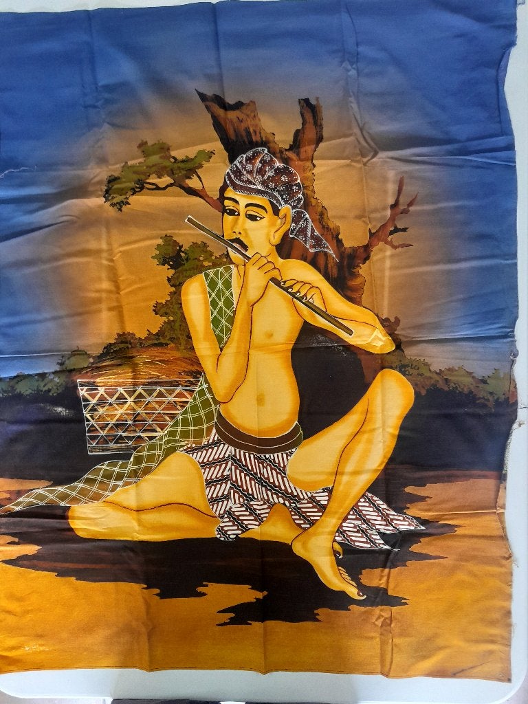 Batik Doek, Handgemaakt, Ophalen of Verzenden, Indonesië, Meerkleurig