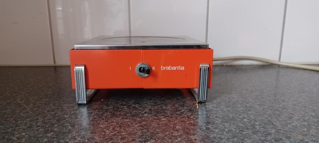 Vintage Brabantia elektrische rechaud warmhoudplaat, Ophalen of Verzenden