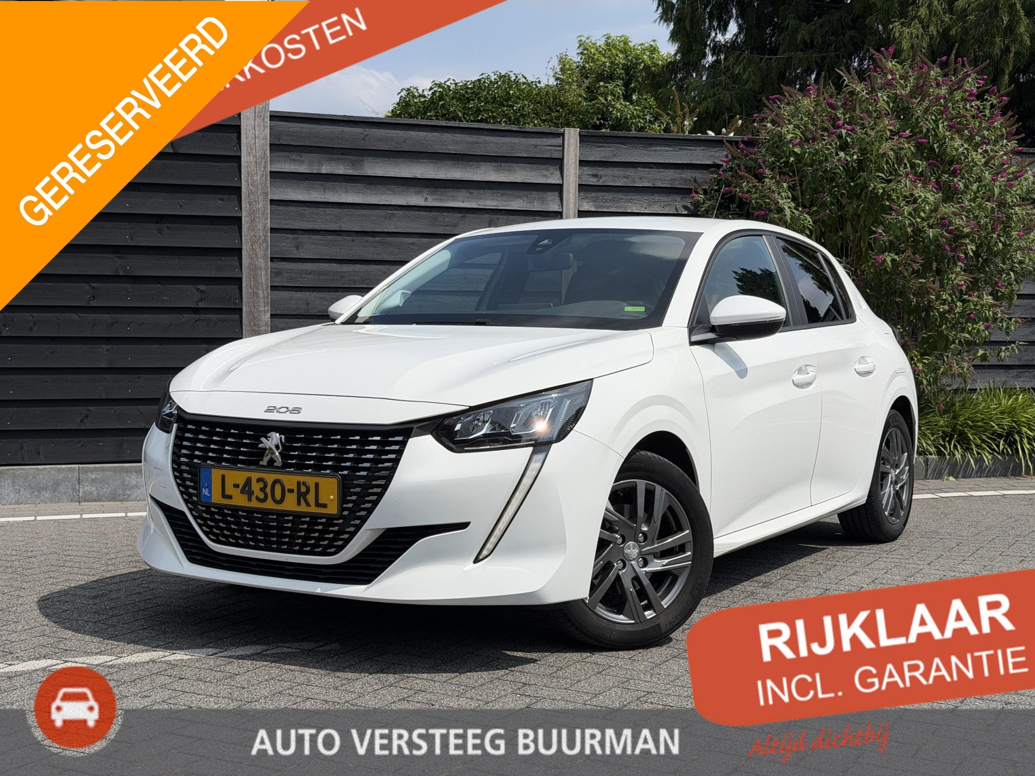 Peugeot 208 Active Pack 1.2 PureTech 100PK Navigatie, Parkee, Voorwielaandrijving, 12 maanden, Gebruikt, Euro 6