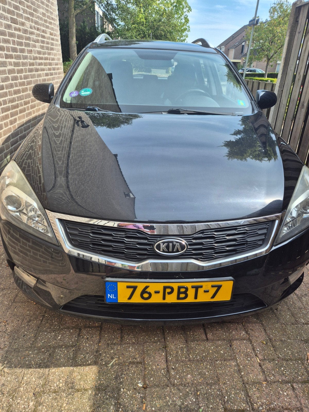Kia (Pro) Cee d 1.4 Sporty Wagon 2011 Zwart, Auto's, Voorwielaandrijving, 4 cilinders, 1396 cc, Zwart