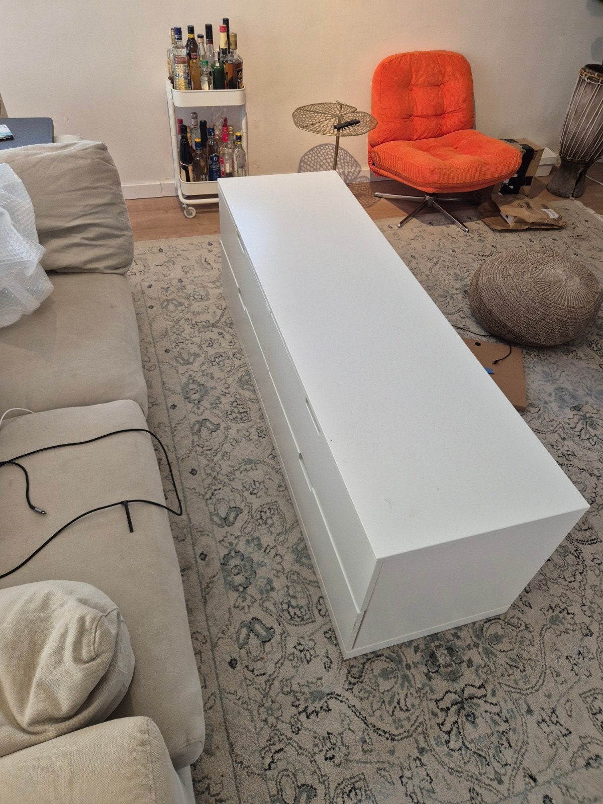 ikea nordli ladekast, Zo goed als nieuw, 3 of 4 laden, Minder dan 100 cm, 25 tot 50 cm