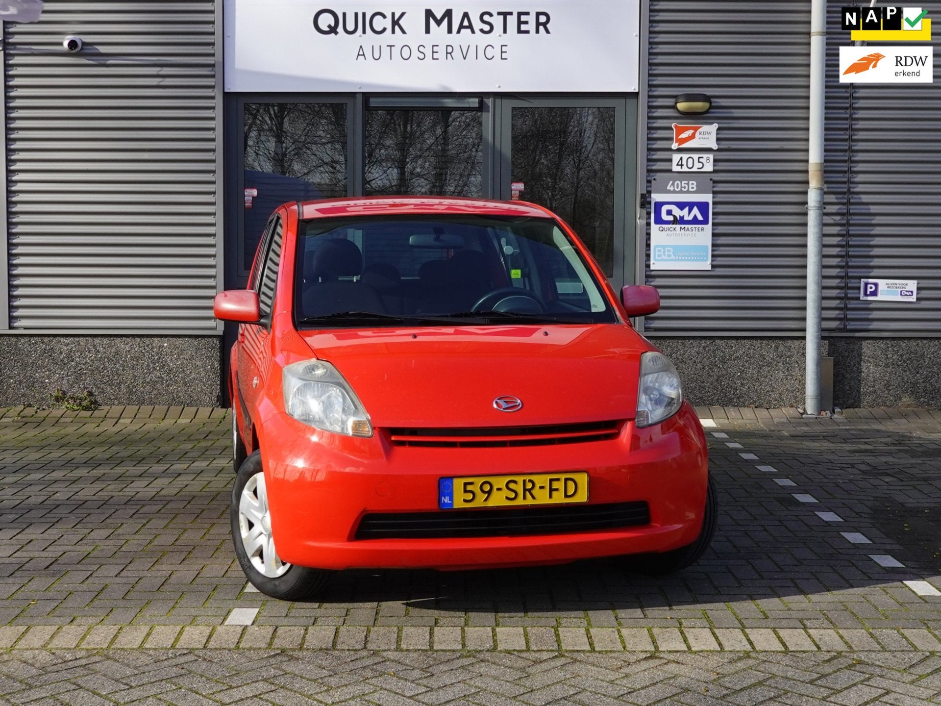 Daihatsu Sirion 2 1.0-12V Trend, Auto's, Daihatsu, Voorwielaandrijving, Gebruikt, Bedrijf, Handgeschakeld