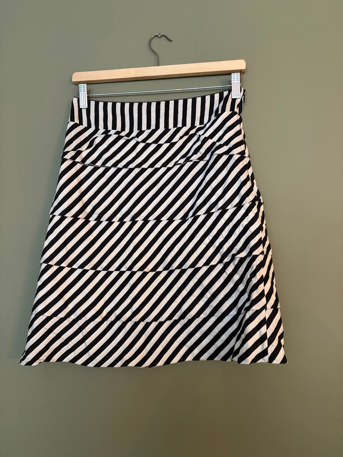 Vanilia Elements gestreepte rok maat 34, Kleding | Dames, Zwart, Ophalen of Verzenden, Zo goed als nieuw, Maat 34 (XS) of kleiner