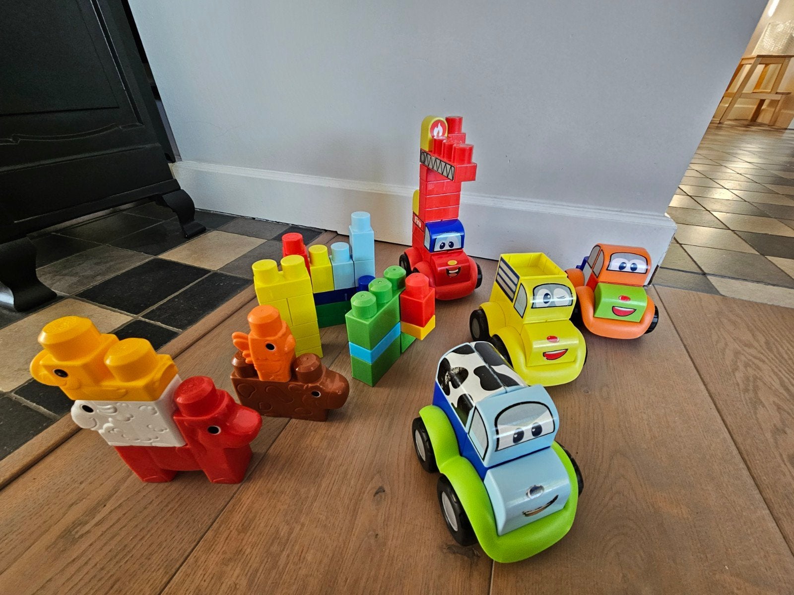 Megabloks en Abrick bouwblokken en voertuigen, Ophalen of Verzenden, Gebruikt, Megabloks