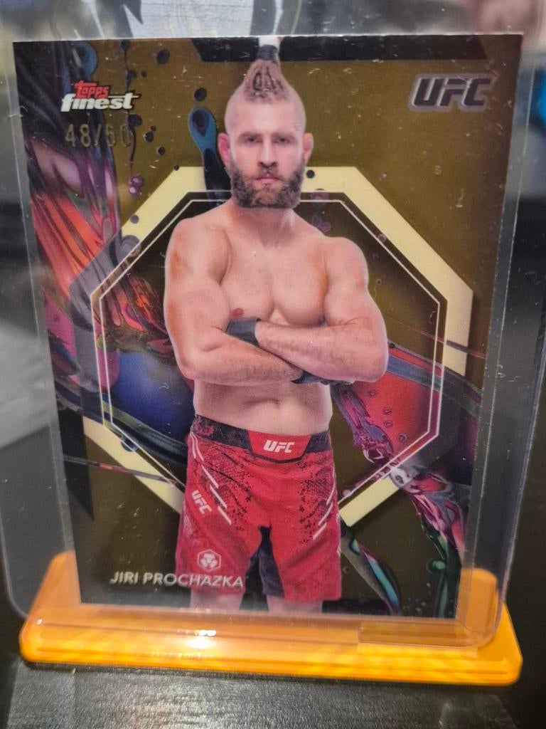 Jiri Prochazka Topps Finest UFC Kaart 48/50, Ophalen of Verzenden