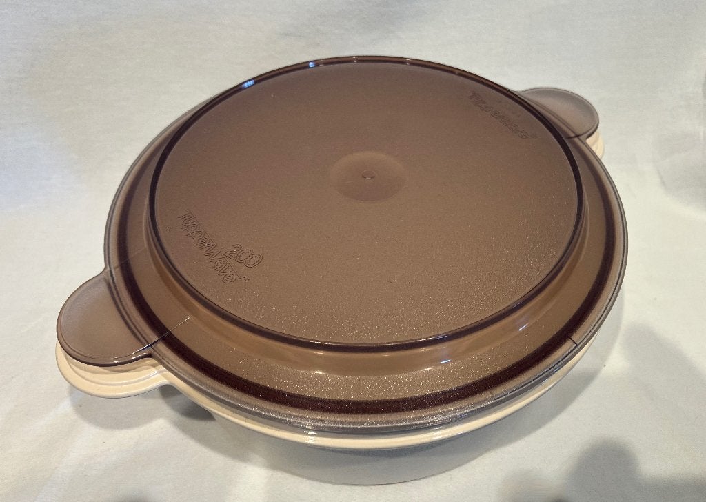 Tupperware Tupperwave 200, Gebruikt, Bruin, Overige typen, Met deksel