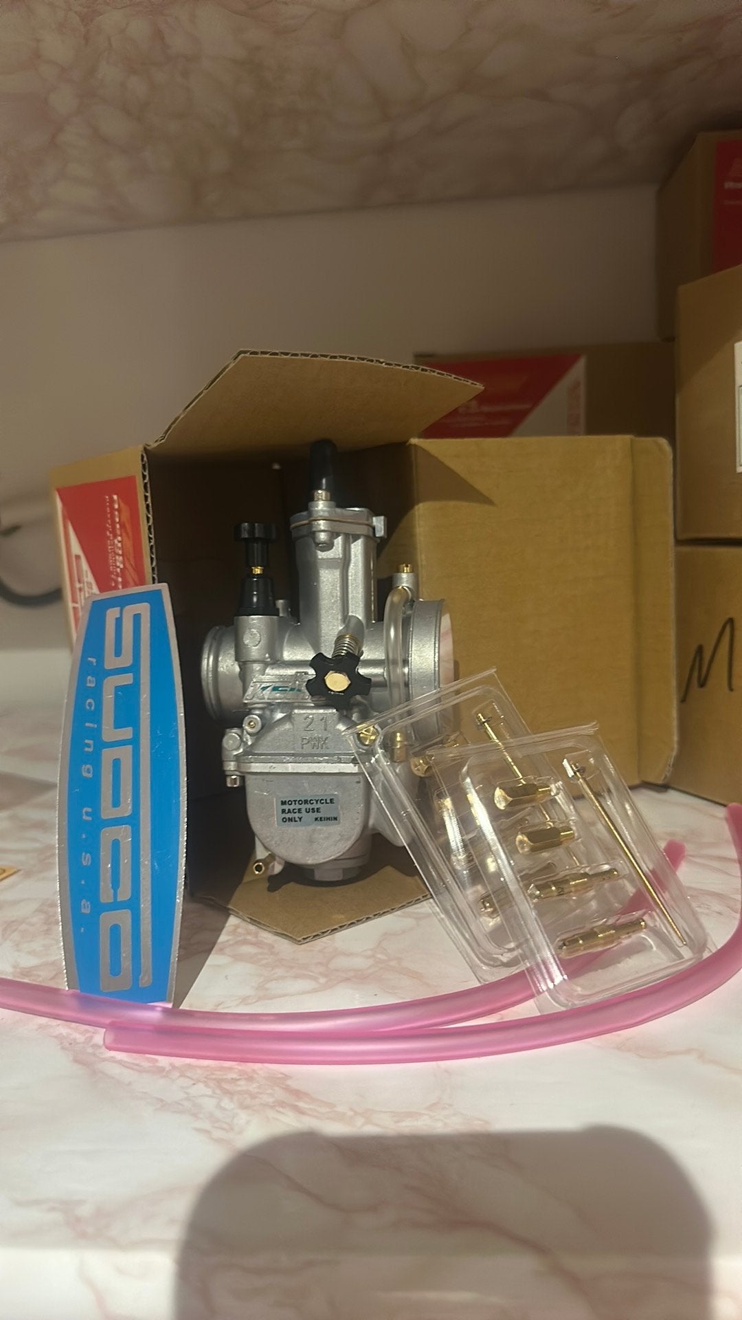 Pwk carburateurs 21mm *OP=OP*, Verzenden, Zo goed als nieuw, Carburateur