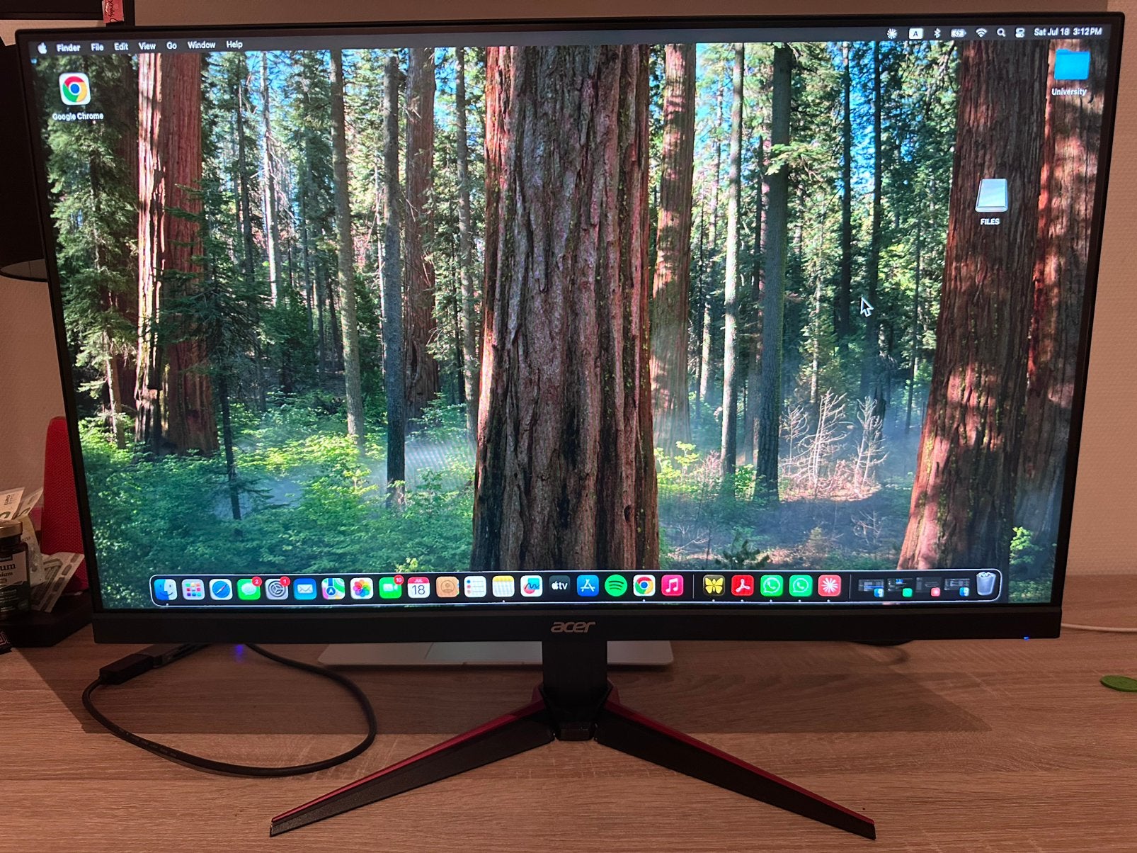 Acer 27" Gaming Monitor (100Hz, 1ms, IPS), Computers en Software, Monitoren, IPS, Ingebouwde speakers, HDMI, Full HD