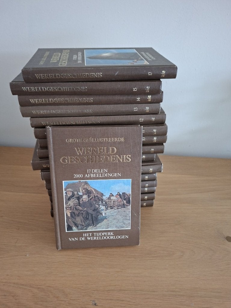 17 delen die de wereldgeschiedenis, Ophalen of Verzenden, Zo goed als nieuw, Carl Grimberg en Ragnar Svanström., Overige gebieden