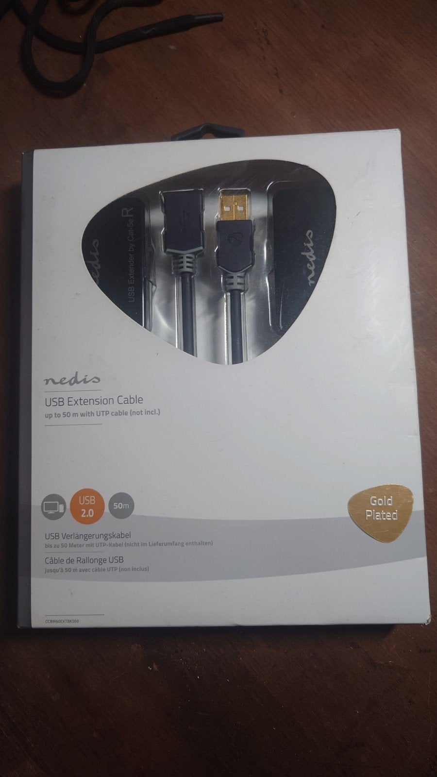 Nedis USB 2.0 Verlenger tot 50m - Nieuw, Computers en Software, Ophalen of Verzenden, Nieuw