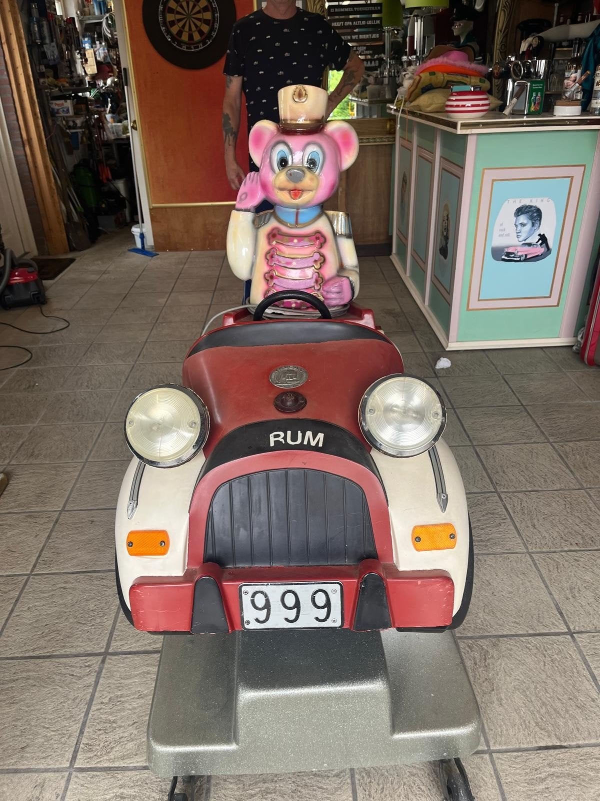 Kiddy ride - Werkt, stekker moet nagekeken worden, Ophalen of Verzenden