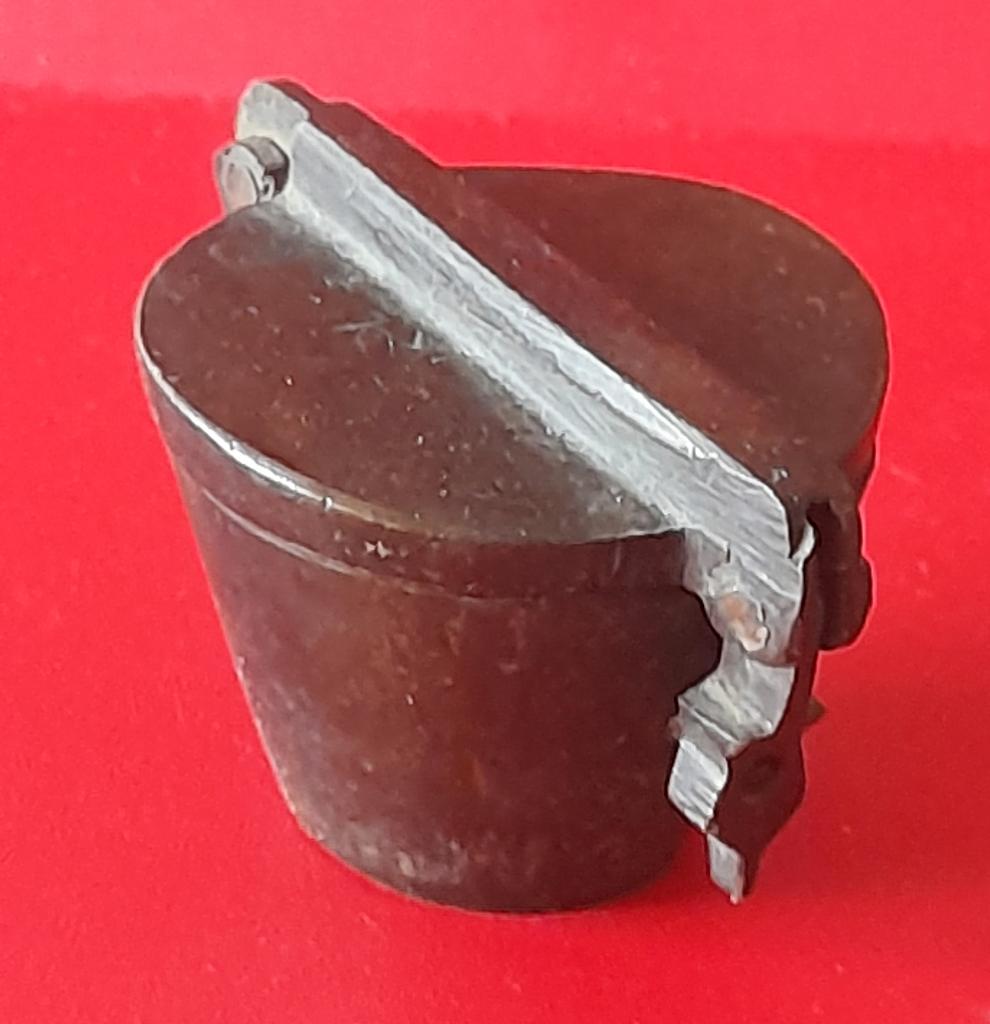 sluitgewicht pijlgewicht 4 bakjes/sluitstuk 452 gram (lot 6), Antiek en Kunst, Ophalen of Verzenden