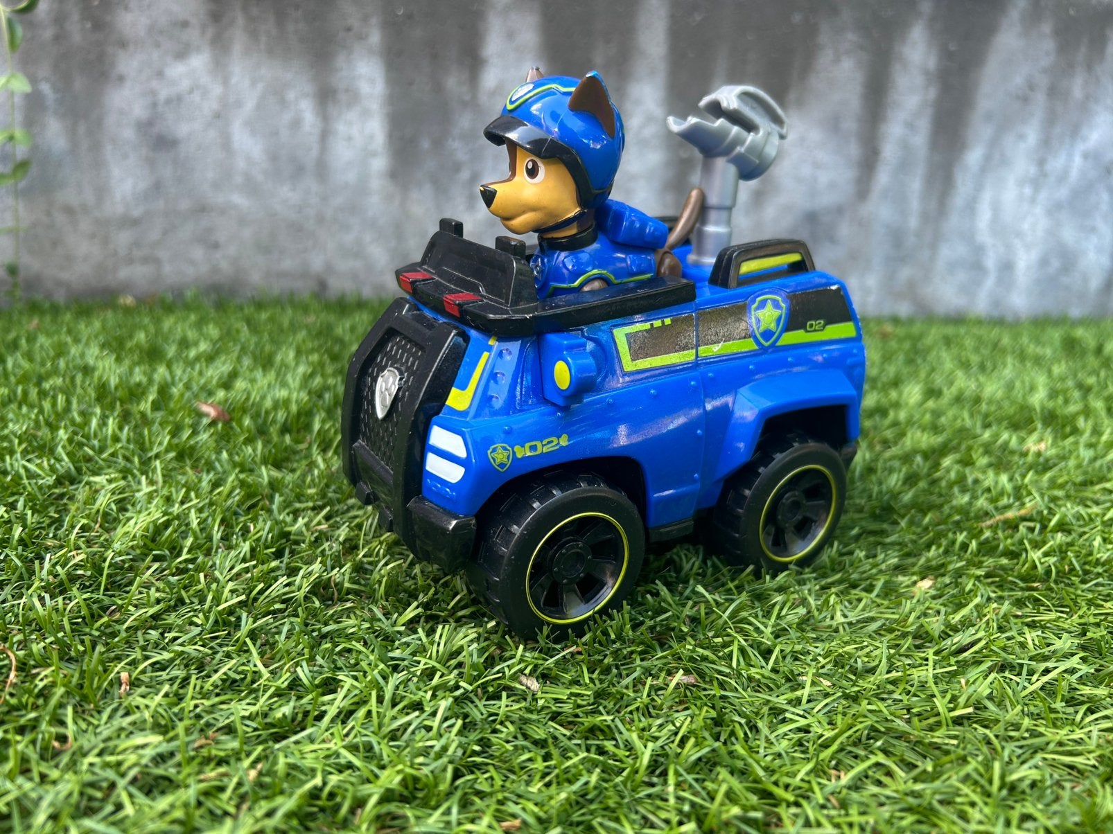 Paw Patrol Chase met voertuig, Ophalen, Gebruikt