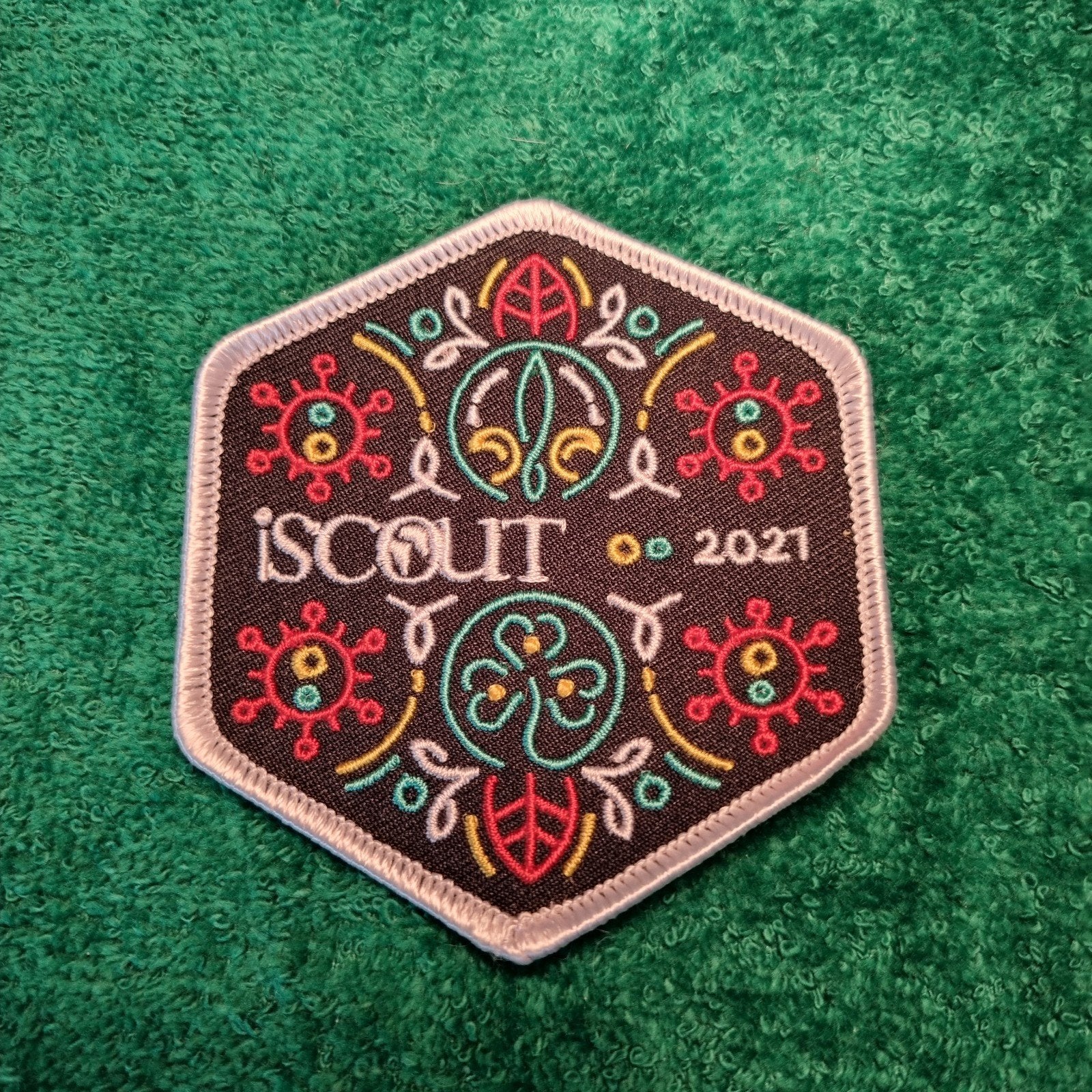iSCOUT 2021 badge - Scouting verzamelaars, Verzamelen, Verzenden, Nieuw, Embleem, Speld of Insigne