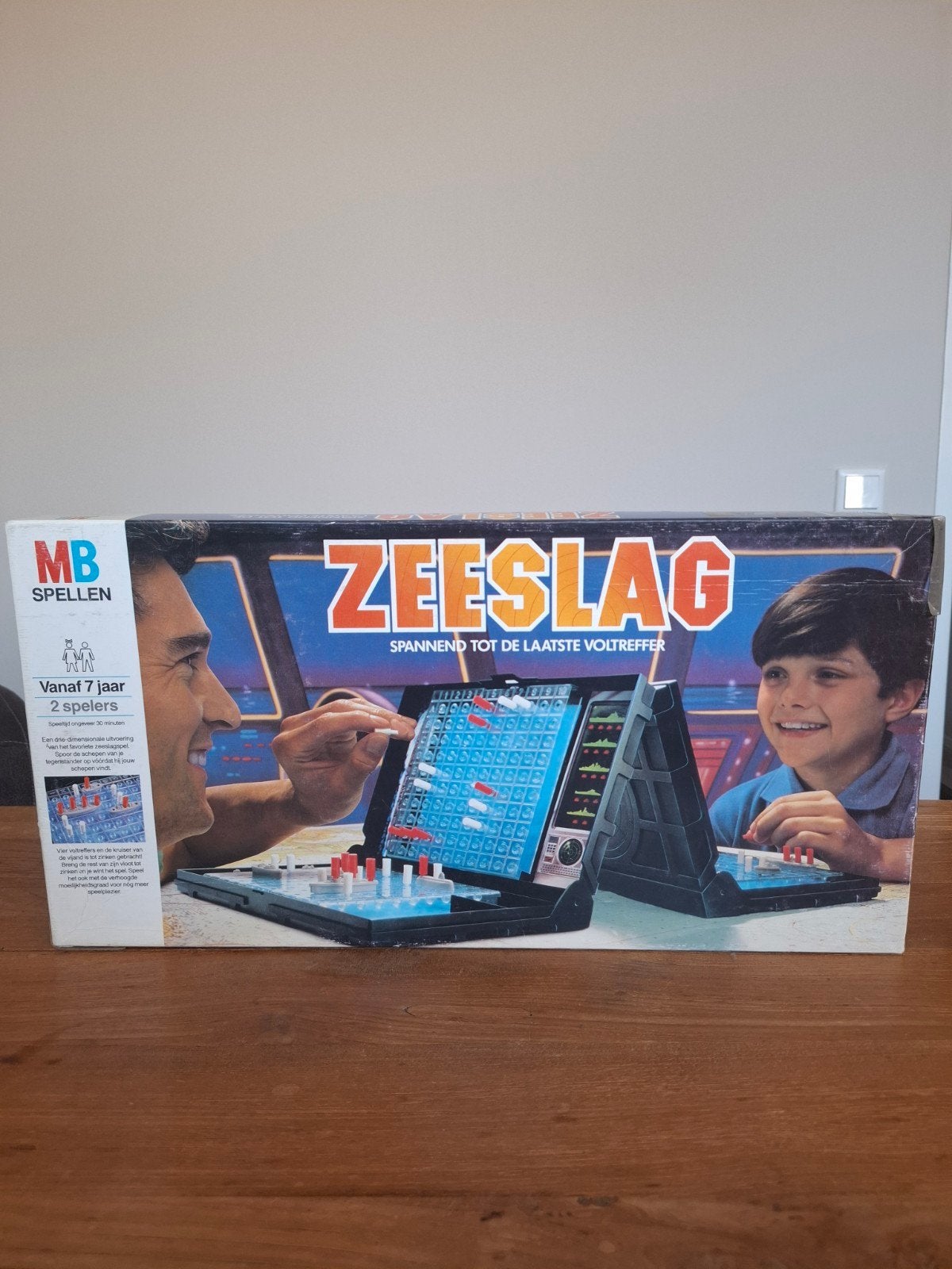 Zeeslag MB Spellen - Klassiek bordspel, Een of twee spelers, Ophalen of Verzenden, Gebruikt, MB Spellen