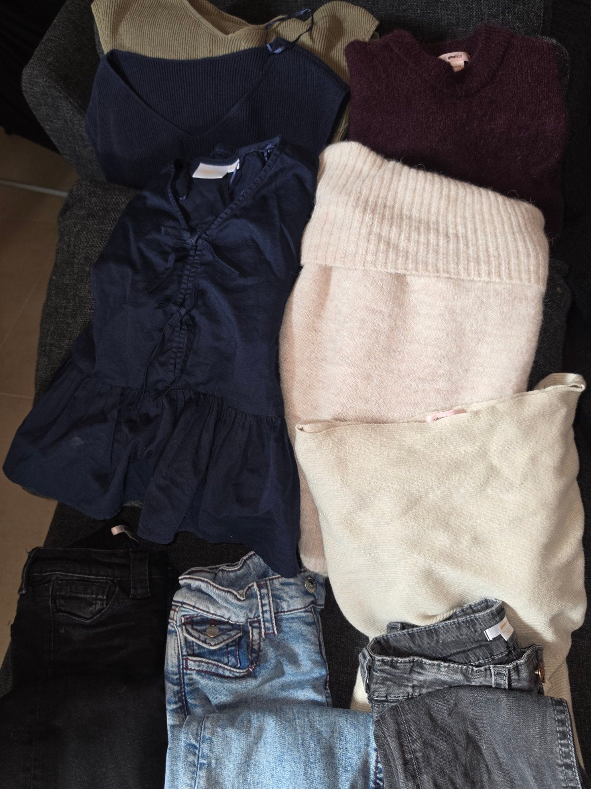Gina Tricot Truien en Broeken - Diverse Maten 140 tm 152 en, Gina Tricot, Ophalen of Verzenden, Zo goed als nieuw, Maat 34 (XS) of kleiner