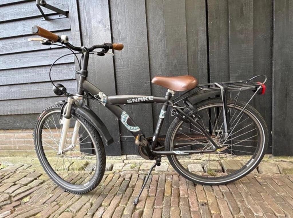 Batavus Snake 26 inch jongensfiets, Fietsen en Brommers, Fietsen | Jongens, Terugtraprem, Ophalen, 26 inch of meer, Handrem