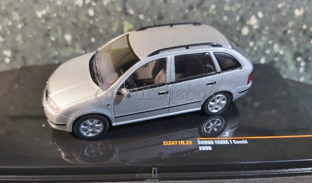 Skoda Fabia I combi 2000 grijs 1/43 Ixo V889, Hobby en Vrije tijd, Modelauto's | 1:43, Verzenden, Nieuw, Auto, Overige merken