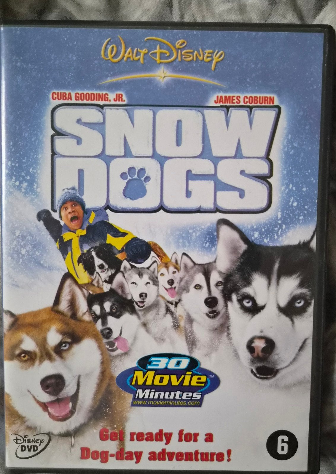 Snow Dogs, DVD Disney, Alle leeftijden, Ophalen of Verzenden, Zo goed als nieuw, Amerikaans