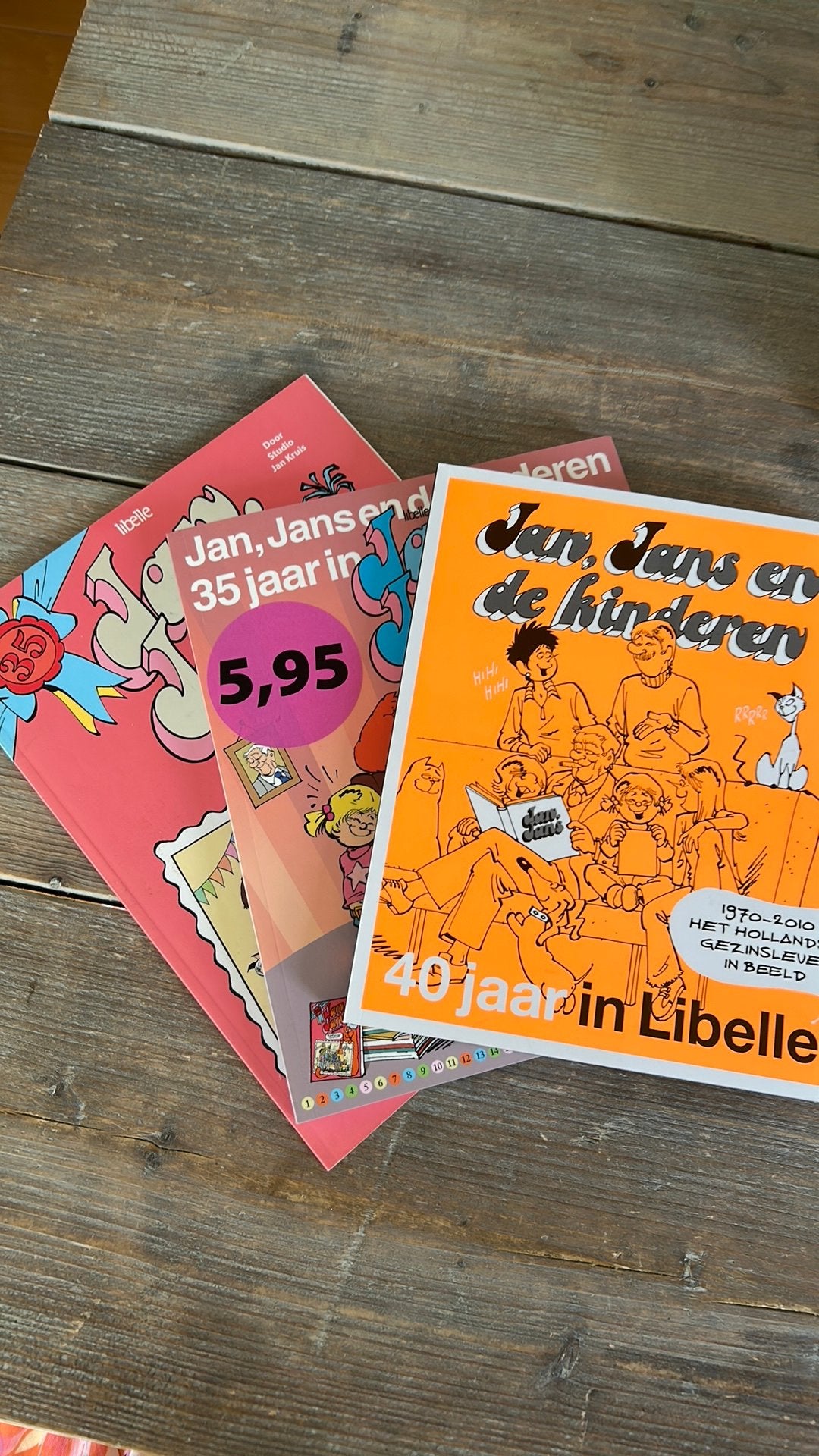 Jan, Jans en de Kinderen - 3 Jubileumboeken samen voor, Boeken, Stripboeken, Meerdere stripboeken, Ophalen of Verzenden, Gelezen