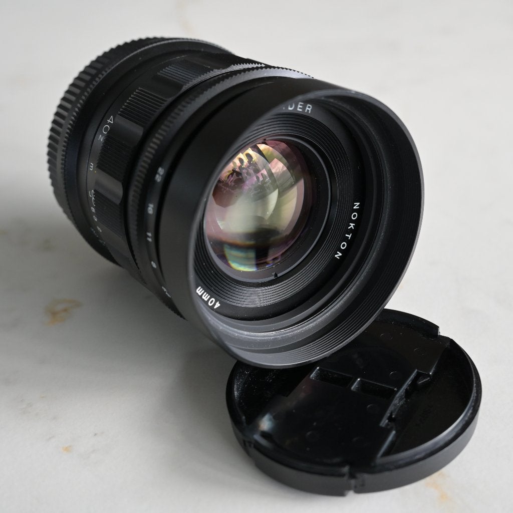 Voigtländer Nokton 40mm f1.2 Nikon Z met Garantie (Unboxed), Audio, Tv en Foto, Fotografie | Lenzen en Objectieven, Gebruikt, 40 mm