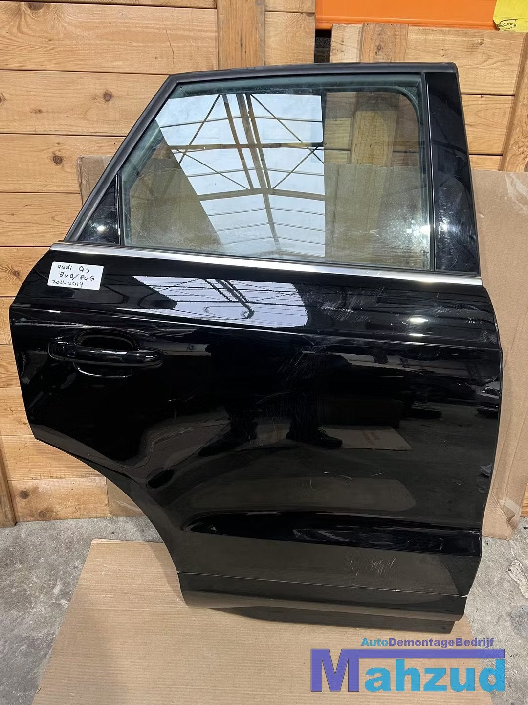 AUDI Q3 8UB 8UG Zwart rechts achter deur portier 2011-2019, Gebruikt, Deur, AUDI AG, Kundenbetreuung@audi.de