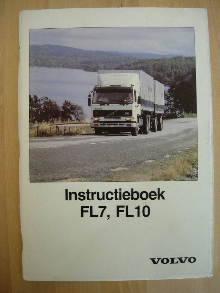 Volvo FL7 & FL10 Instructieboek Handleiding 1990, Ophalen of Verzenden