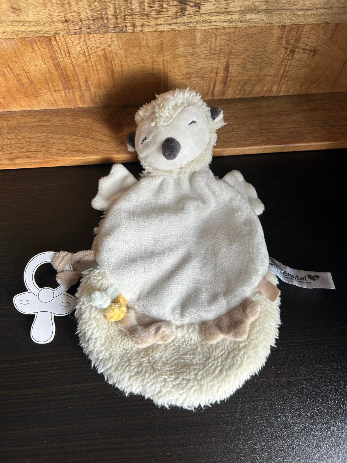 Prenatal egel knuffeldoekje knuffeldoek knuffel, Verzenden, Nieuw, Overige typen