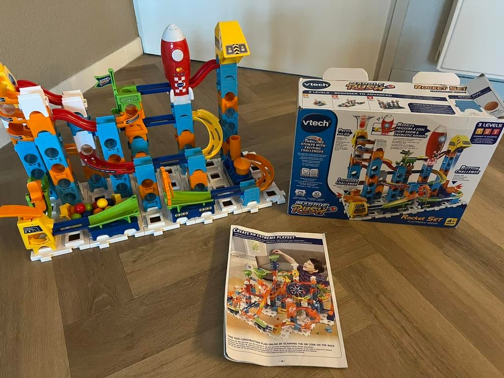 Vtech mable rush knikkerbaan, Ophalen of Verzenden, Zo goed als nieuw