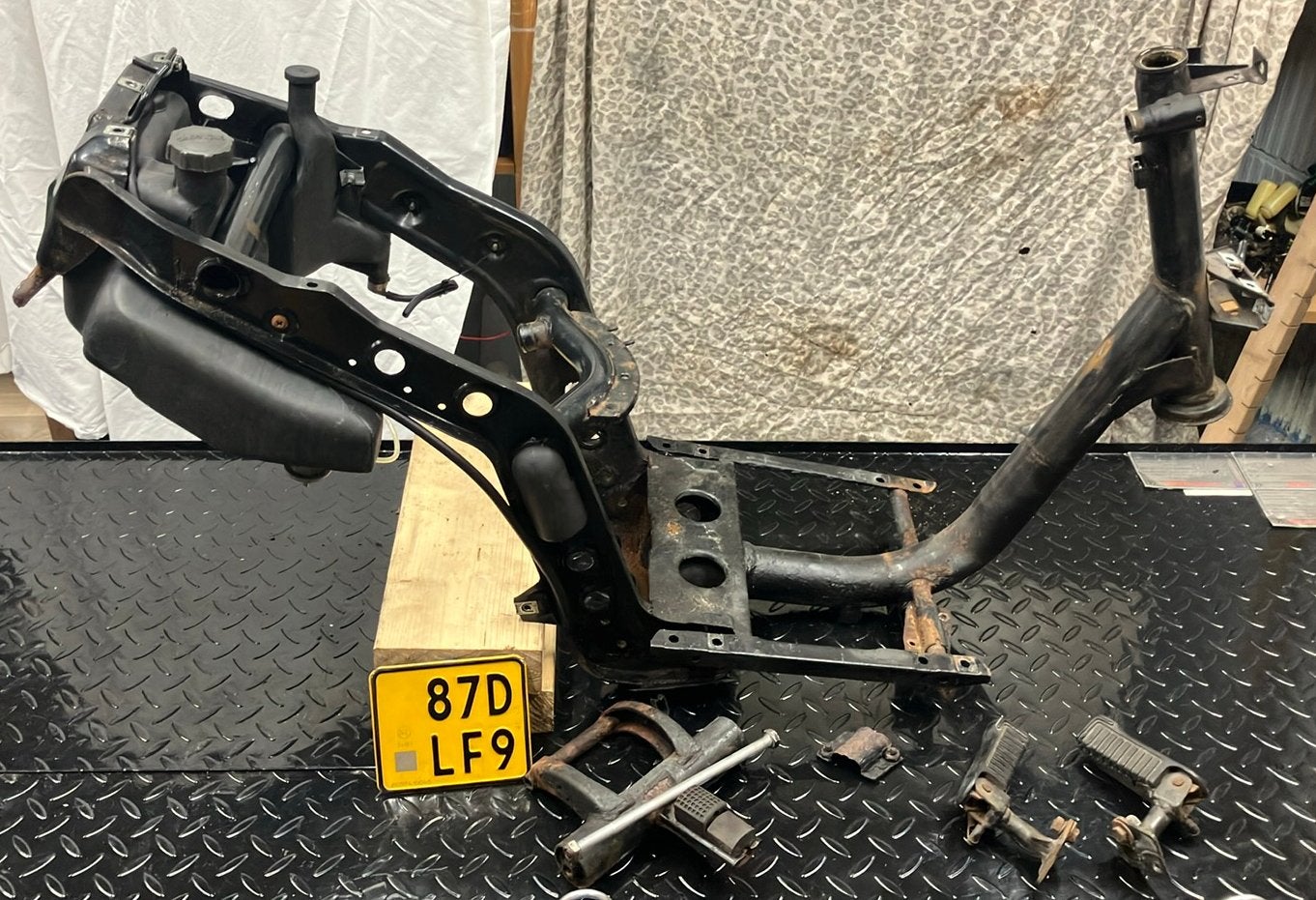 Zip SP98 Frame, Fietsen en Brommers, Ophalen, Gebruikt, Frame, Piaggio