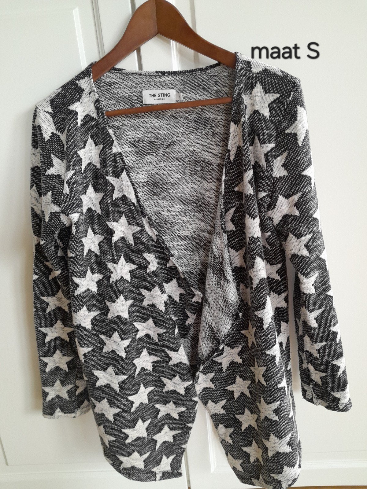 The Sting vest met sterrenprint - Maat S, The Sting, Zwart, Ophalen of Verzenden, Zo goed als nieuw