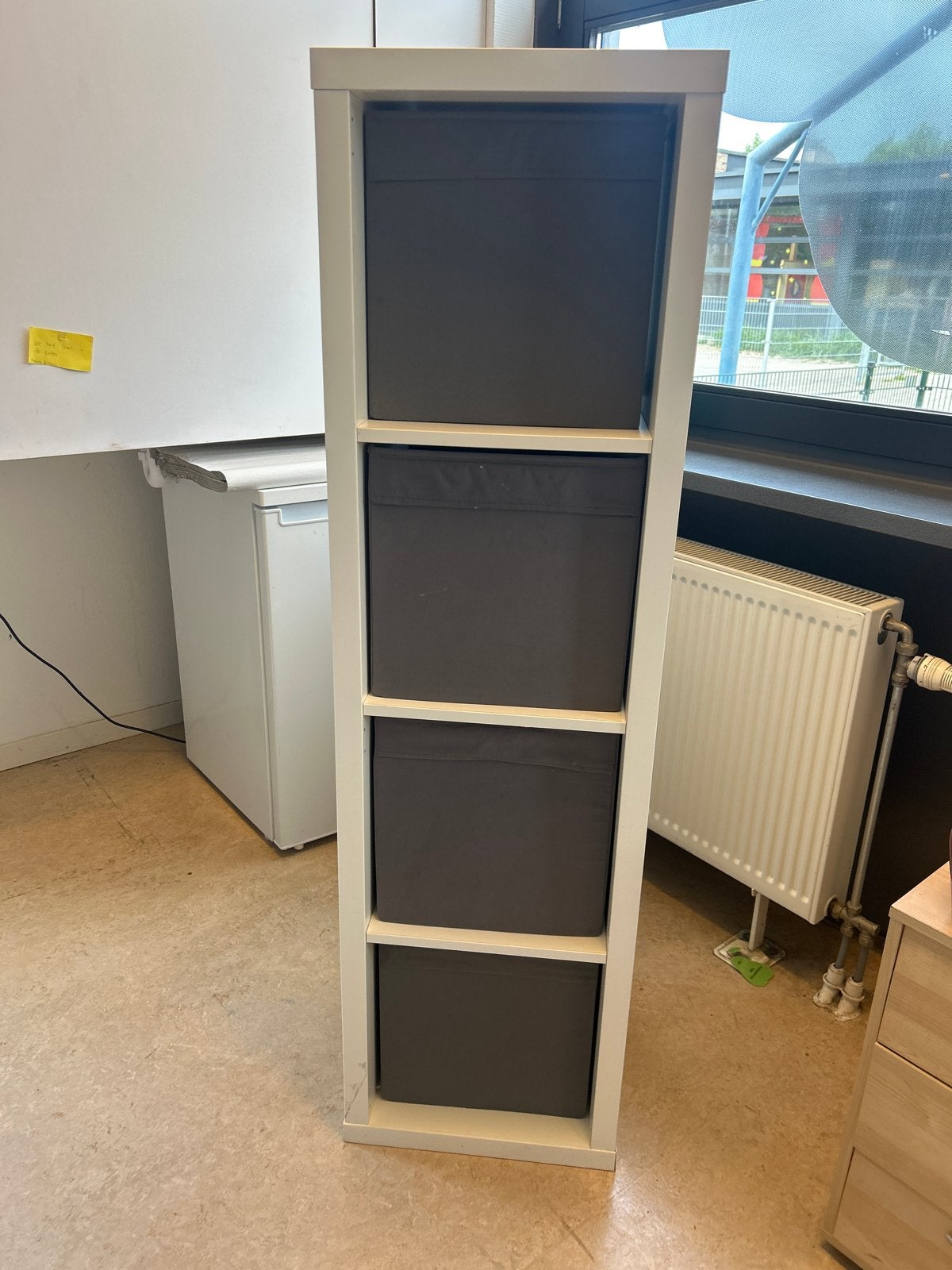 IKEA Kallax/Expedit kast met opbergboxen, Huis en Inrichting, Ophalen, Gebruikt