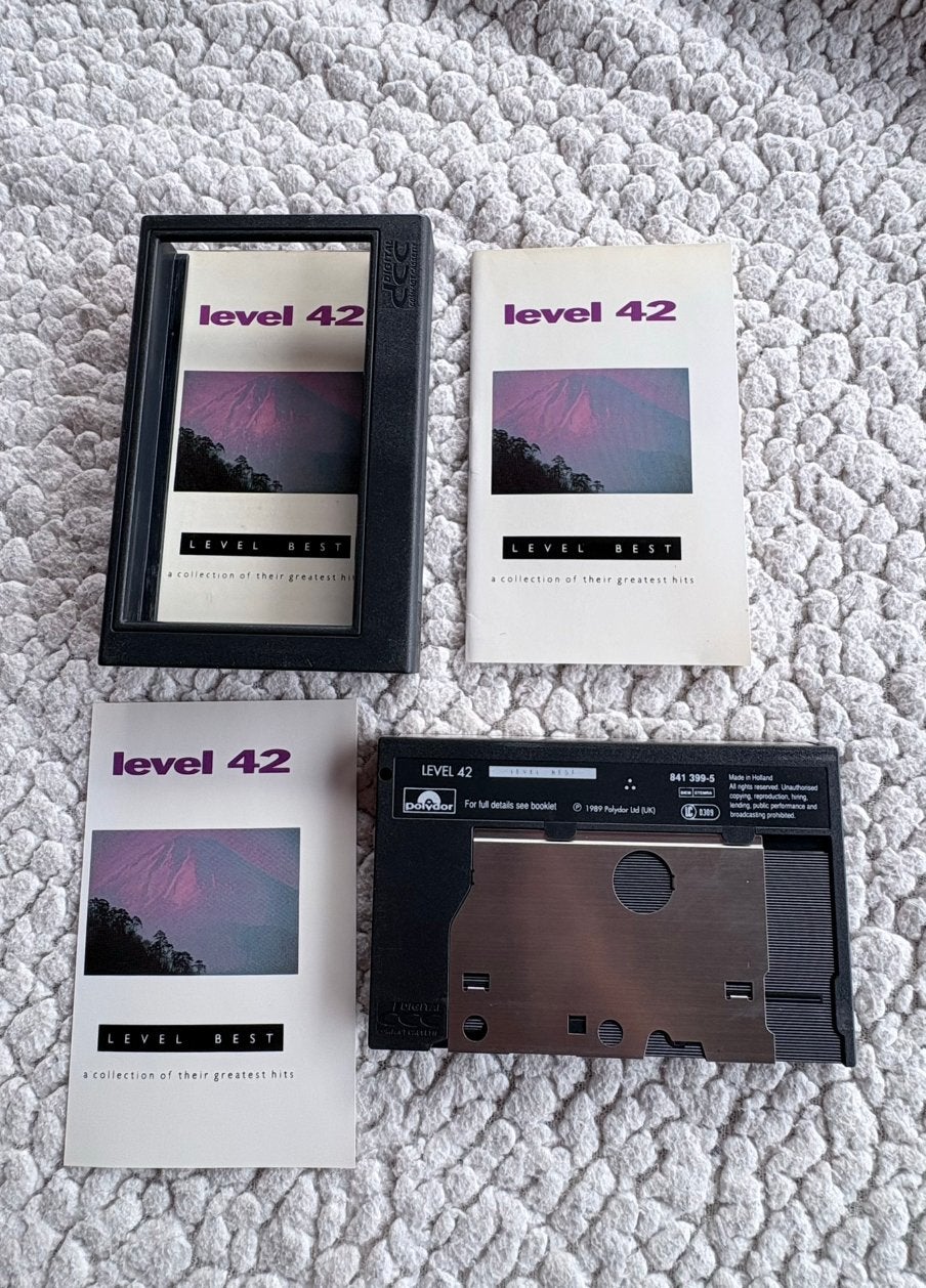 Voorbespeelde DCC Level 42, Cd's en Dvd's, Cassettebandjes, Ophalen of Verzenden, Zo goed als nieuw, Pop, 1 bandje