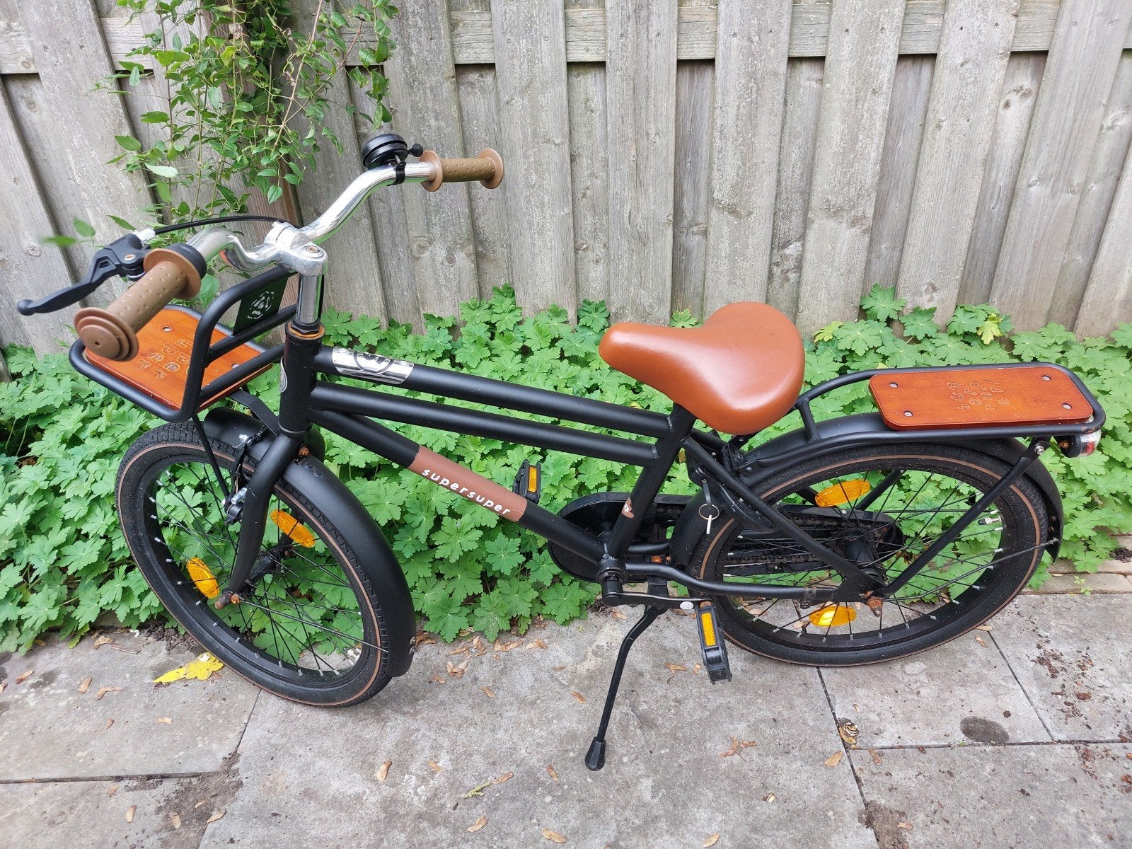 Supersuper fiets 20 inch, Ophalen
