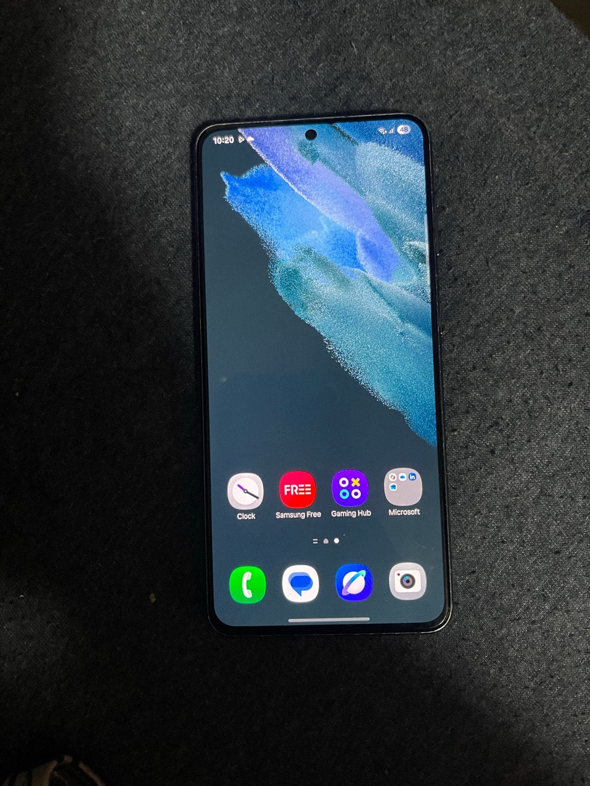 Samsung Galaxy S21 5G 128GB Zwart - Gebruikt met krassen, Telecommunicatie, Ophalen, Gebruikt, Zwart, 128 GB