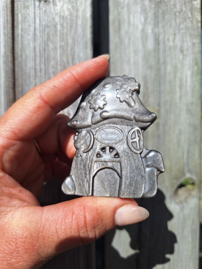 Huisje zilver obsidiaan, Verzenden