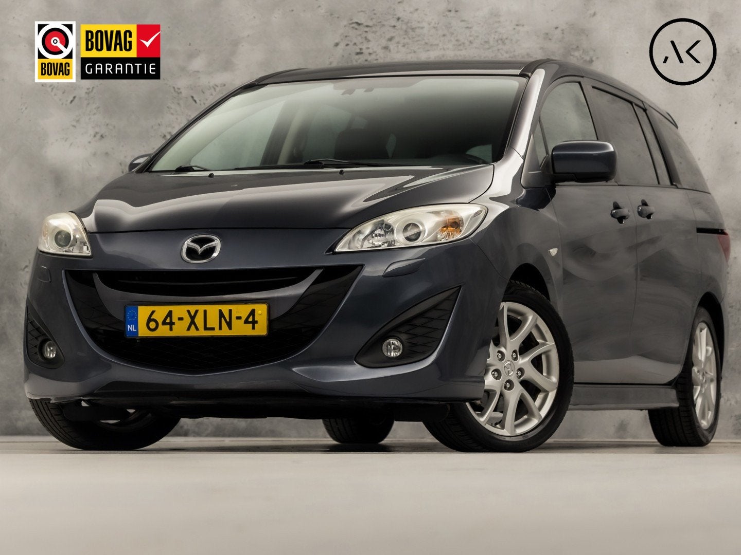 Mazda 5 2.0 Executive GT 7 Persoons (CLIMATE, LEDER, SCHUIFD, Auto's, Mazda, Gebruikt, Zwart, 4 cilinders, 7 stoelen