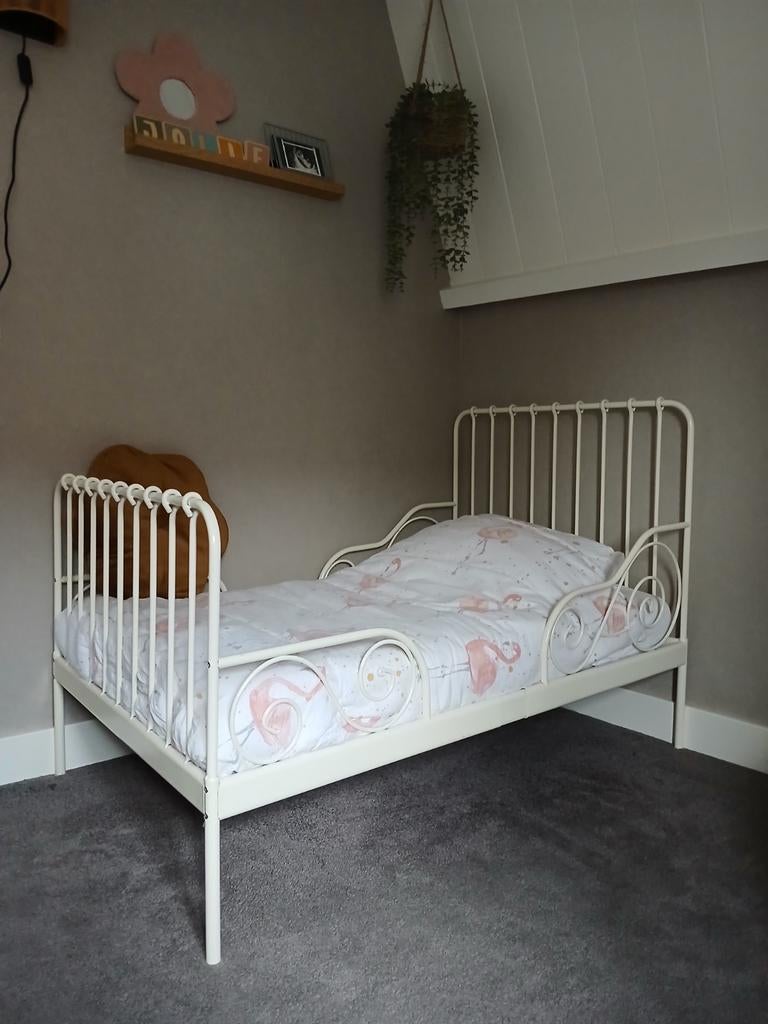 Meegroeibed, Ophalen, Zo goed als nieuw, 140 tot 160 cm, 70 tot 85 cm