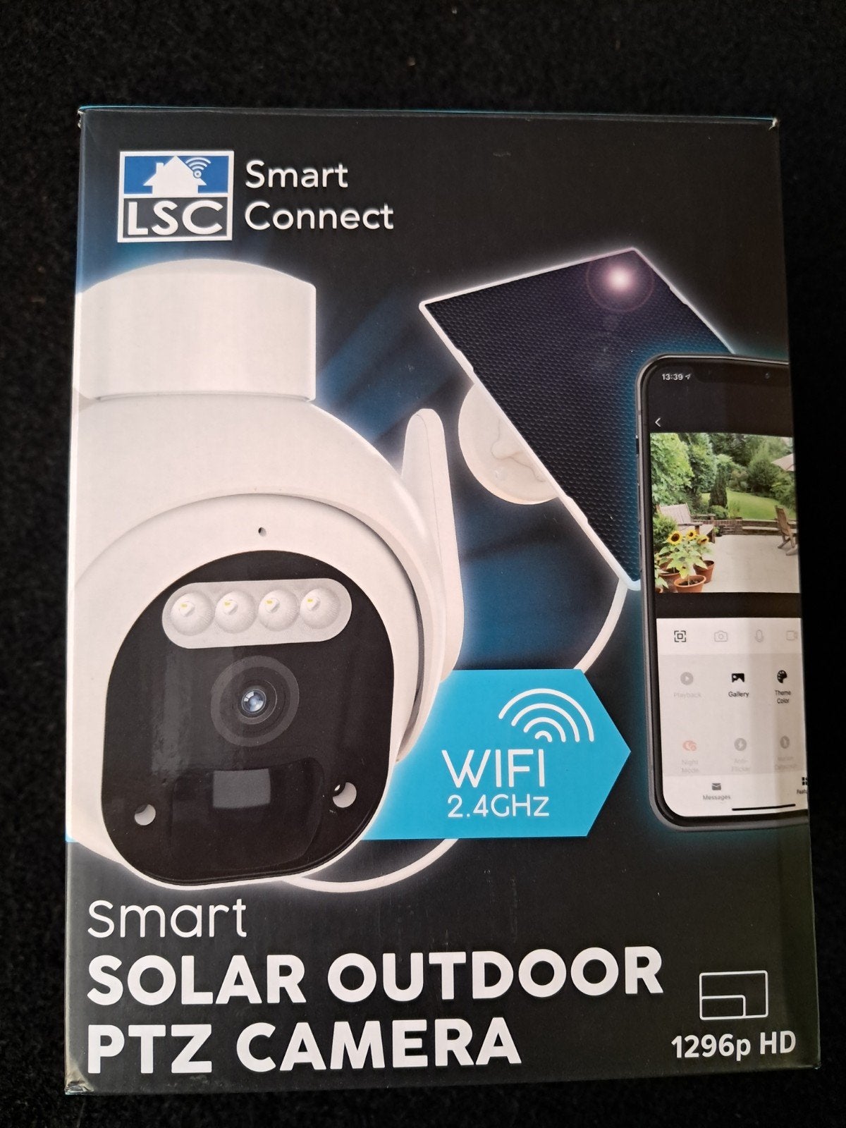 lsc outdoor camera solar 360 gr, Ophalen, Nieuw